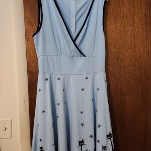 Atomic Cats Pin Up Retro Dress Size L